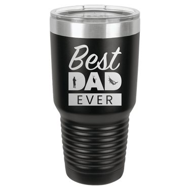 Best Dad Ever Fishing 30oz Ringneck Tumbler